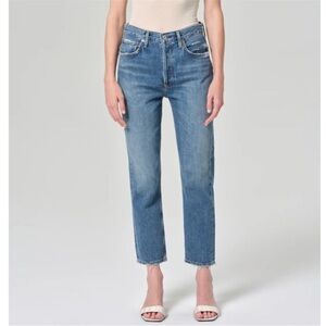 Agolde Classic Blue Jean High Rise Riley